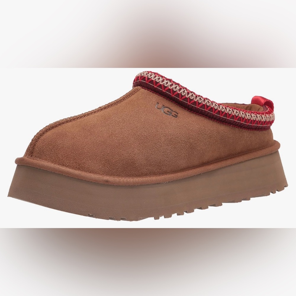 Used UGG Women's TAZZ Slipper, Chestnut, 9